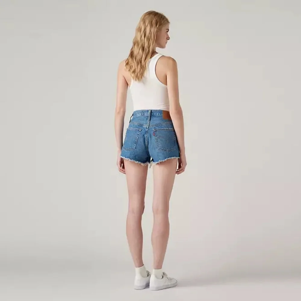 Levi's 501 -  Distressed Women's Shorts - Picture 2 of 6